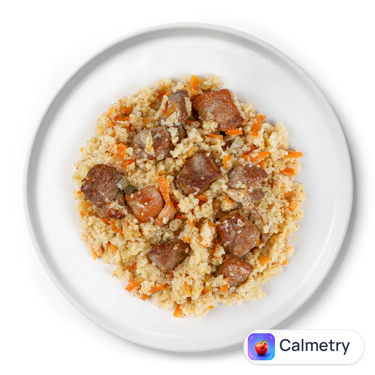 Ячна каша зі свининою