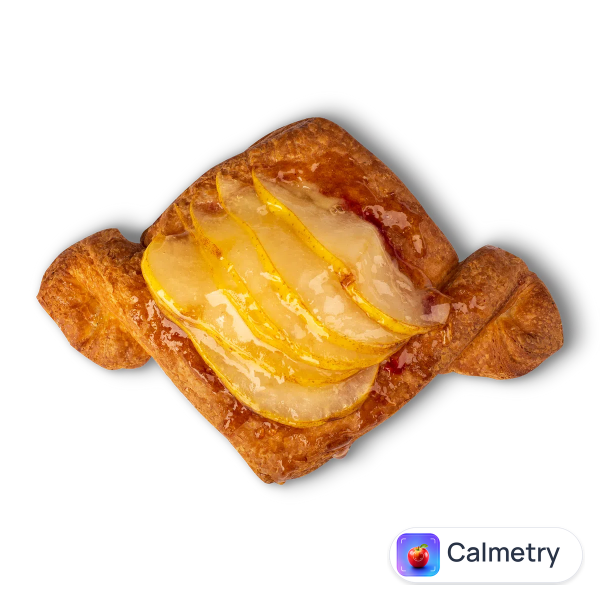 Слойка з кремом та фруктами 100г Крафтяр