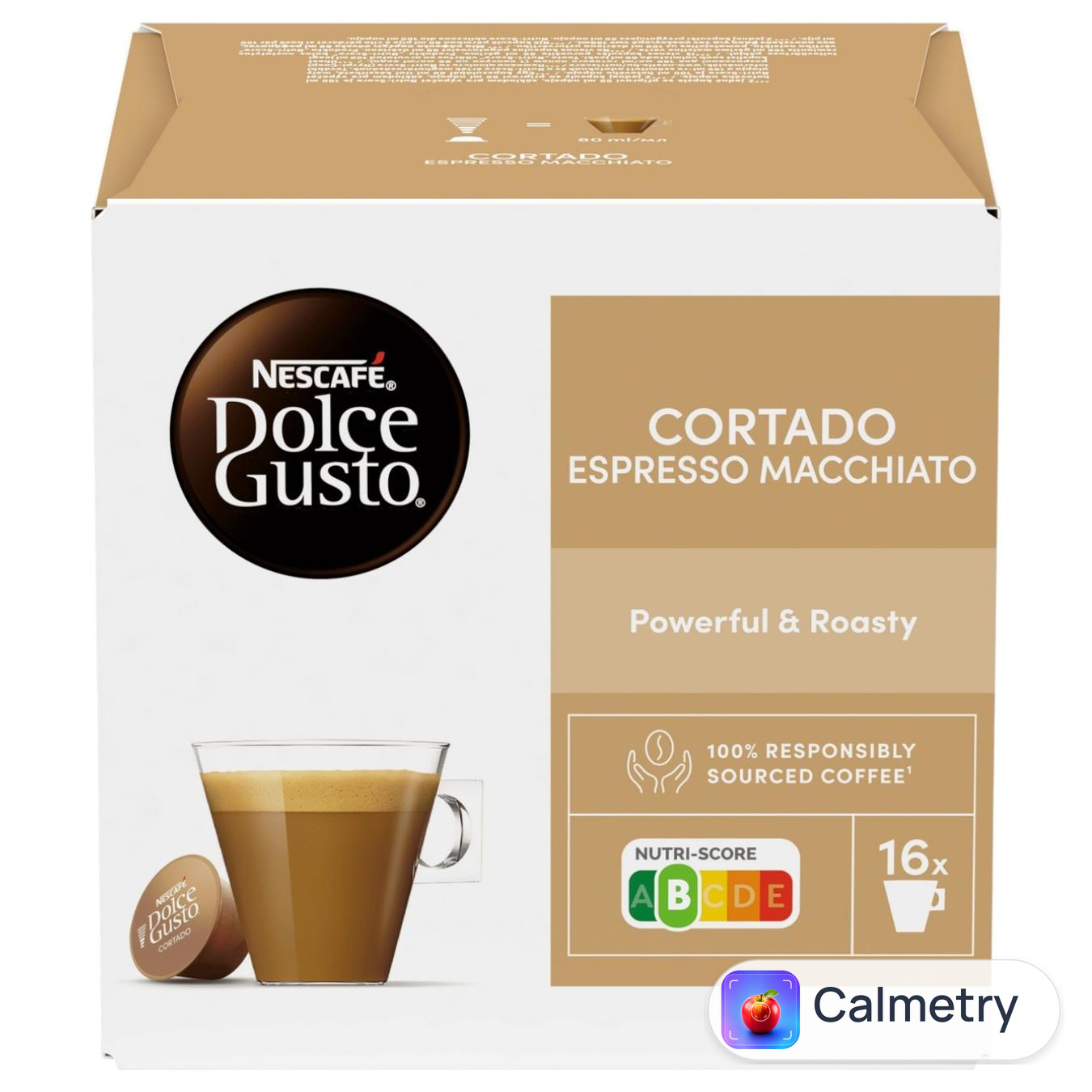 Кава в капсулах NESCAFÉ® DOLCE GUSTO® Cortado Espresso Macchiato 6,3г*16шт