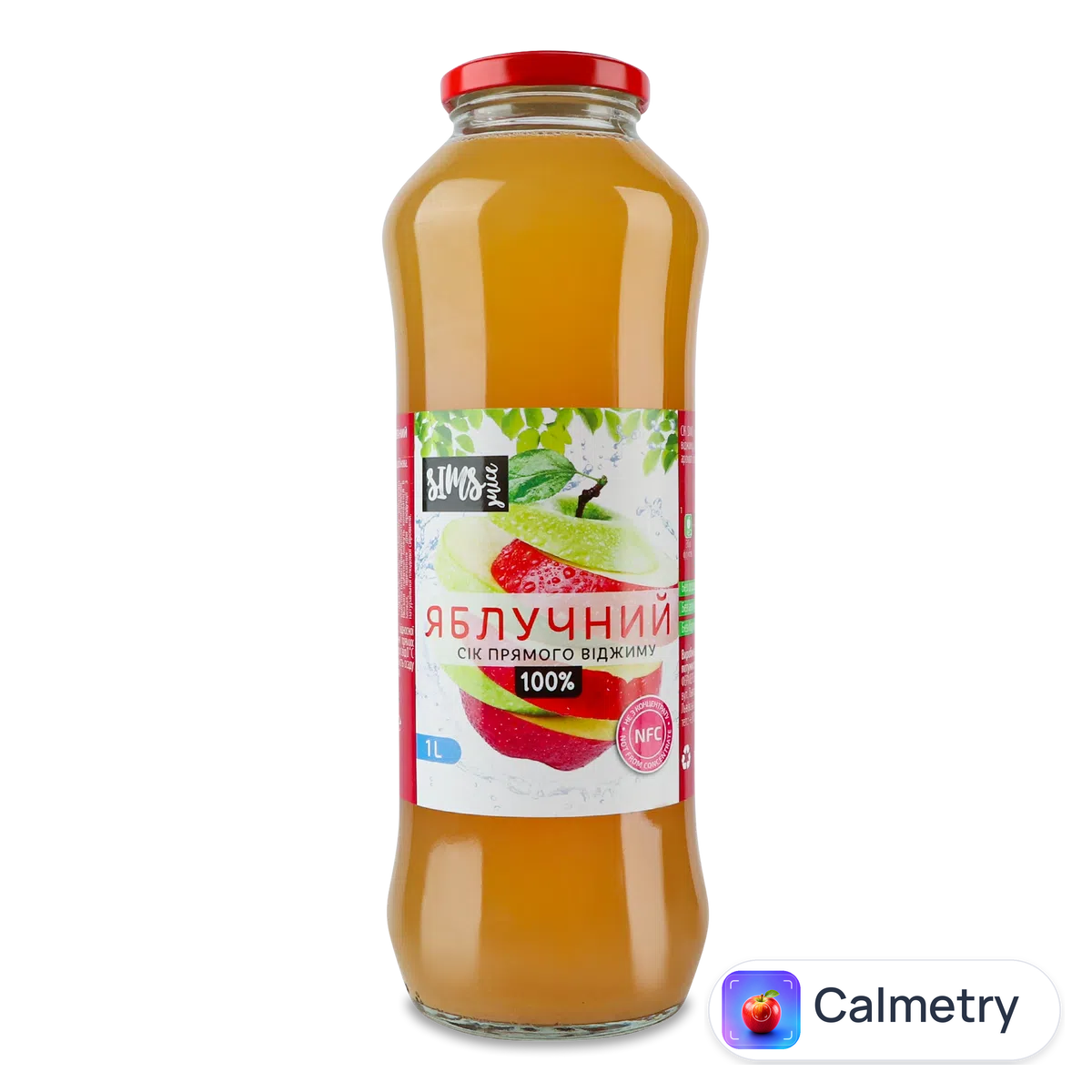 Сік Sims Juice яблучний 1л