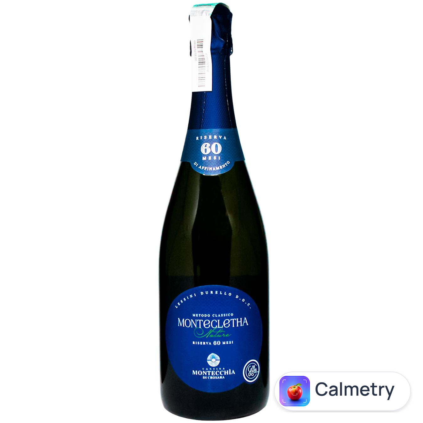 Вино ігристе Montecletha Lessini Durello Nature Riserva 60 Mesi біле брют 12,5% 0,75л
