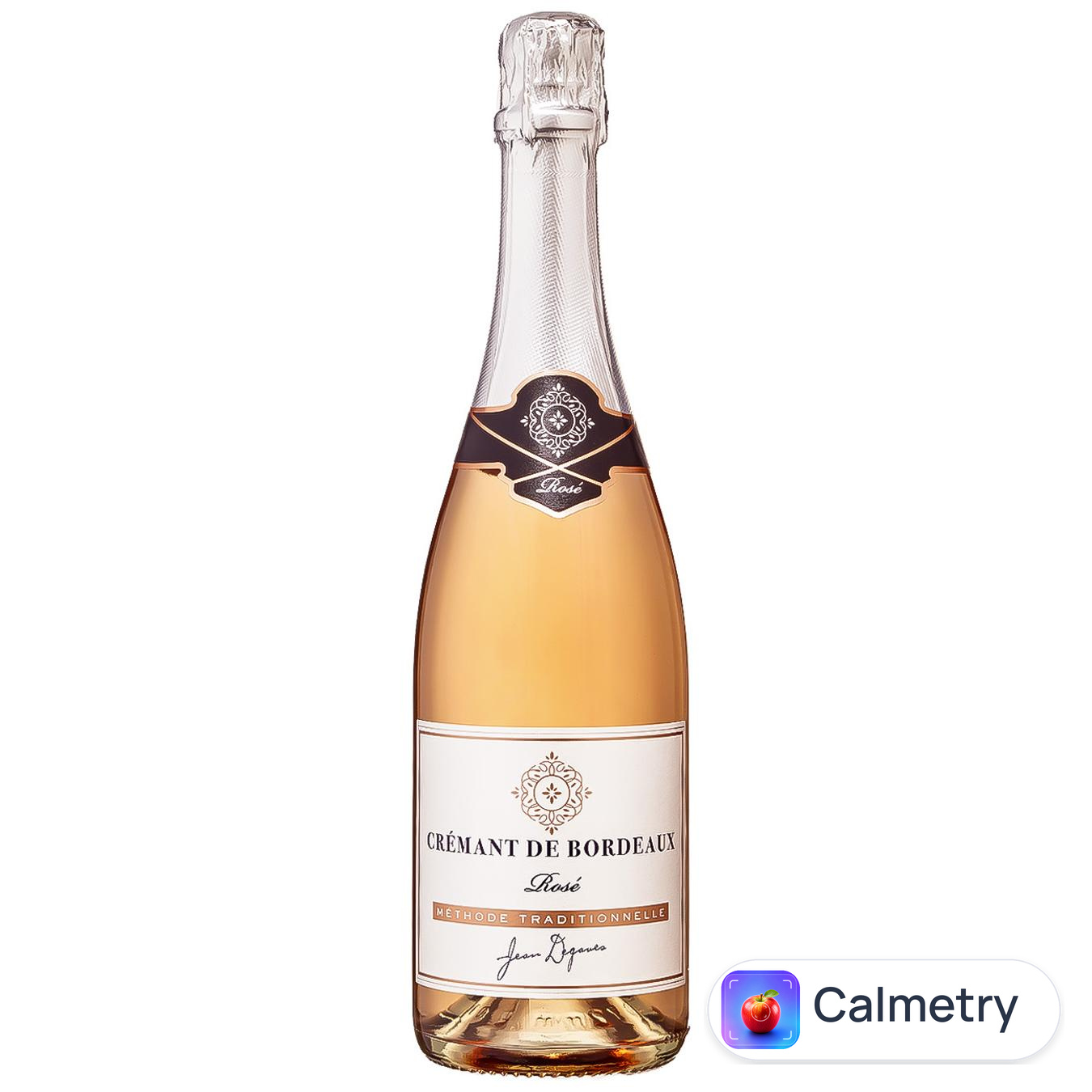 Вино ігристе Jean Degaves Cremant de Bordeaux Rose рожеве брют 12,5% 0,75л
