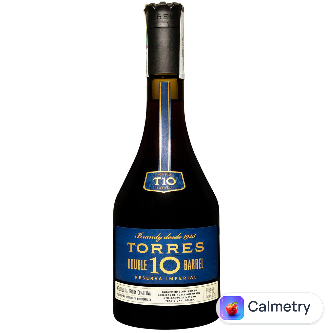 Бренді Torres 10 Double Barrel 38% 0,7л — фото продукту