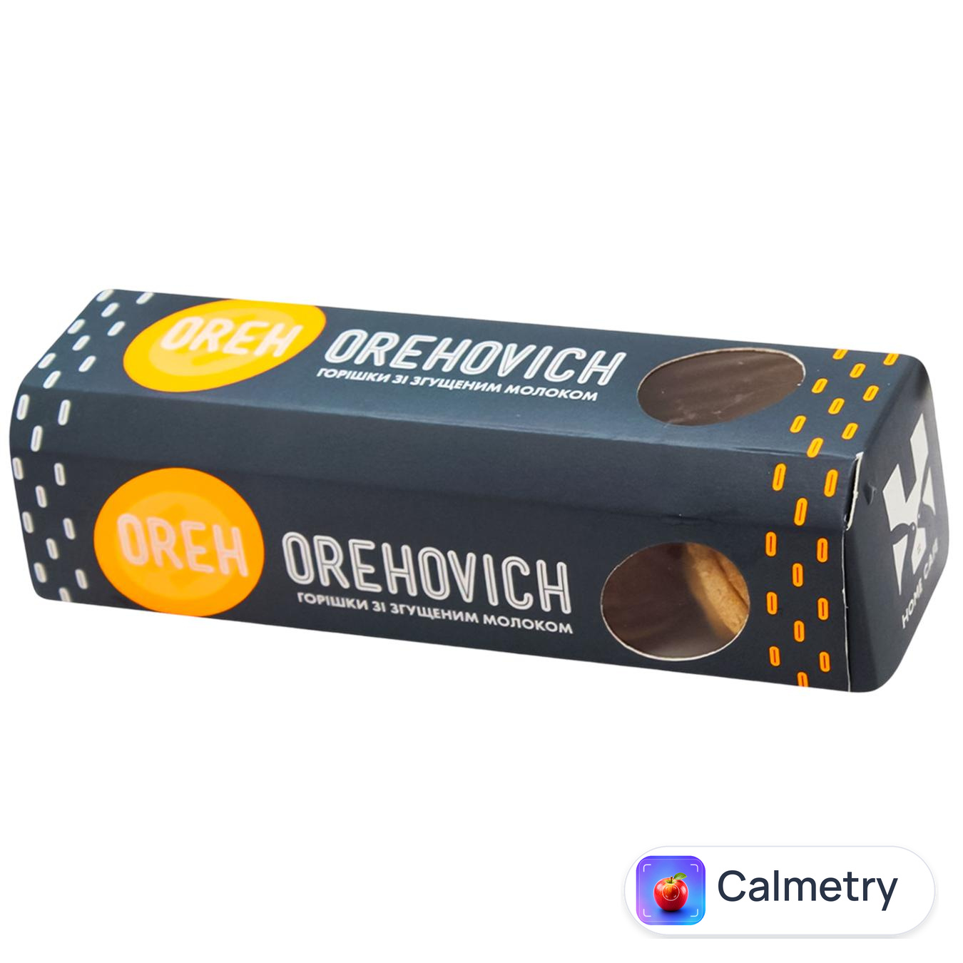 Печиво Oreh Orehovich Горішки пісочне зі згущеним молоком 144г