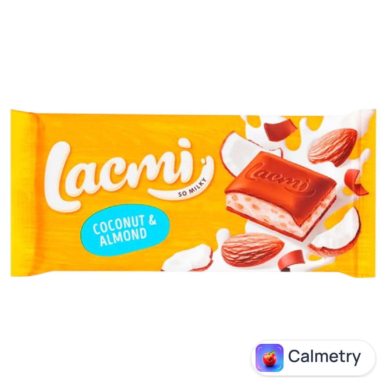 Шоколад молочний Roshen Lacmi Coconut&Almond 84г