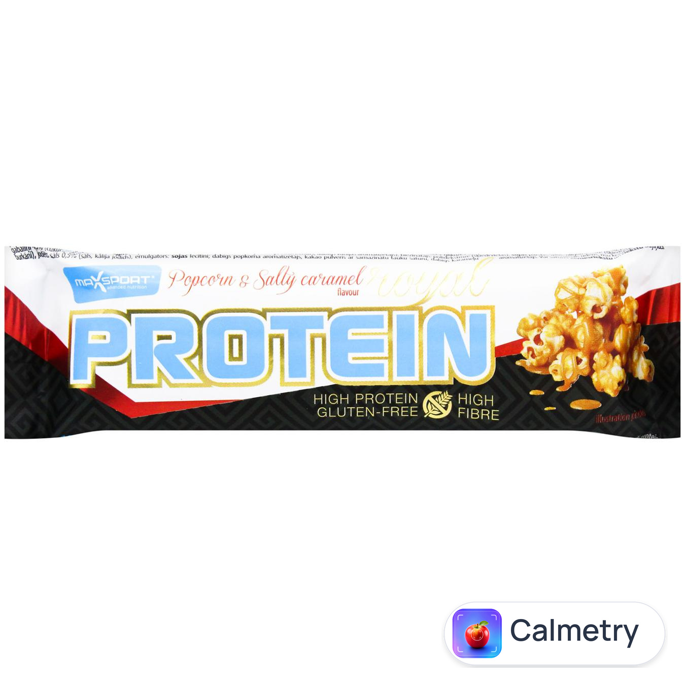 Батончик MaxSport Royal Protein попкорн-солона карамель 60г