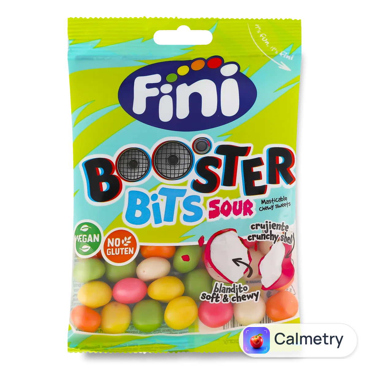Цукерки Fini Booster Bits Sour желейні 90г
