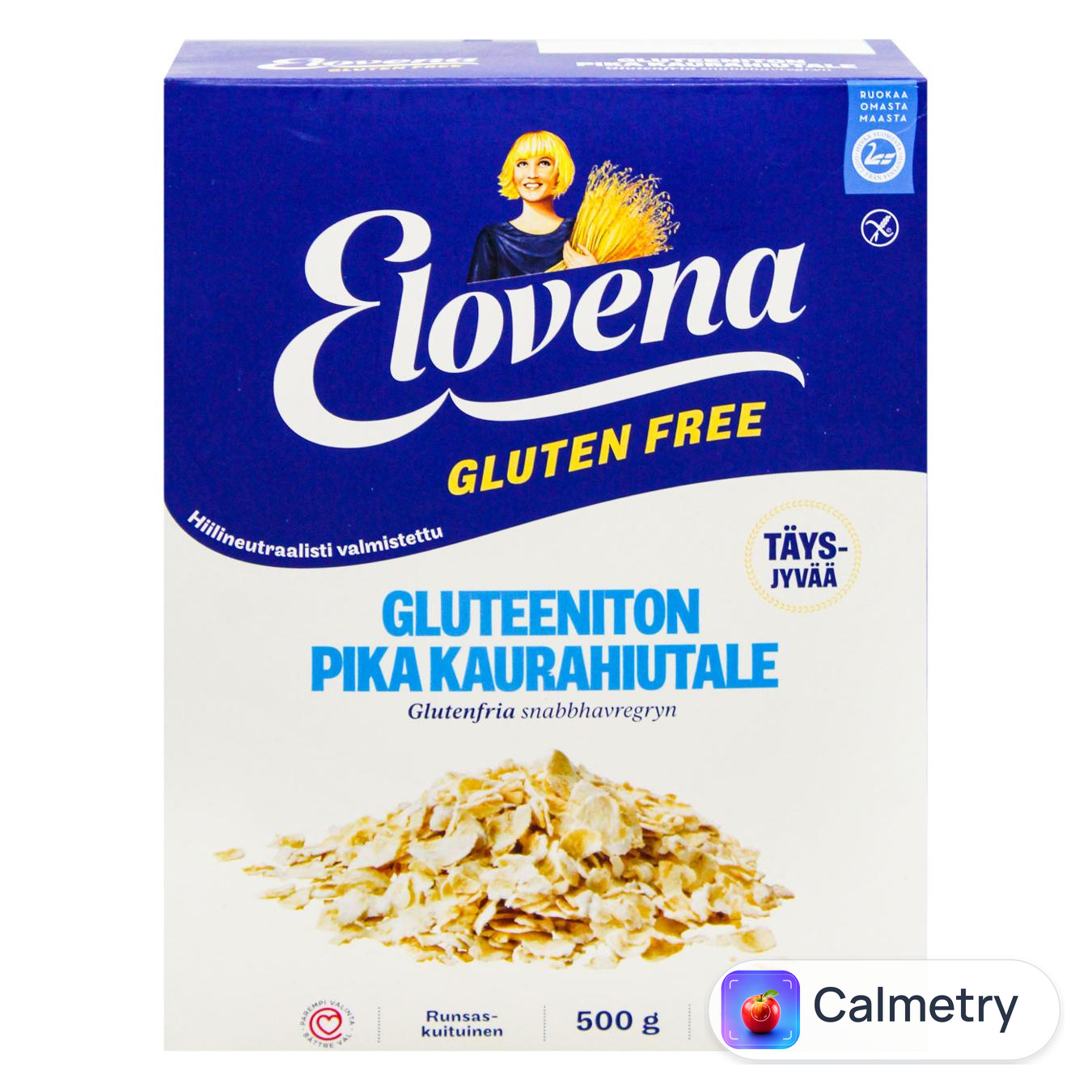 Пластівці вівсяні Elovena без глютену 500г — фото продукту