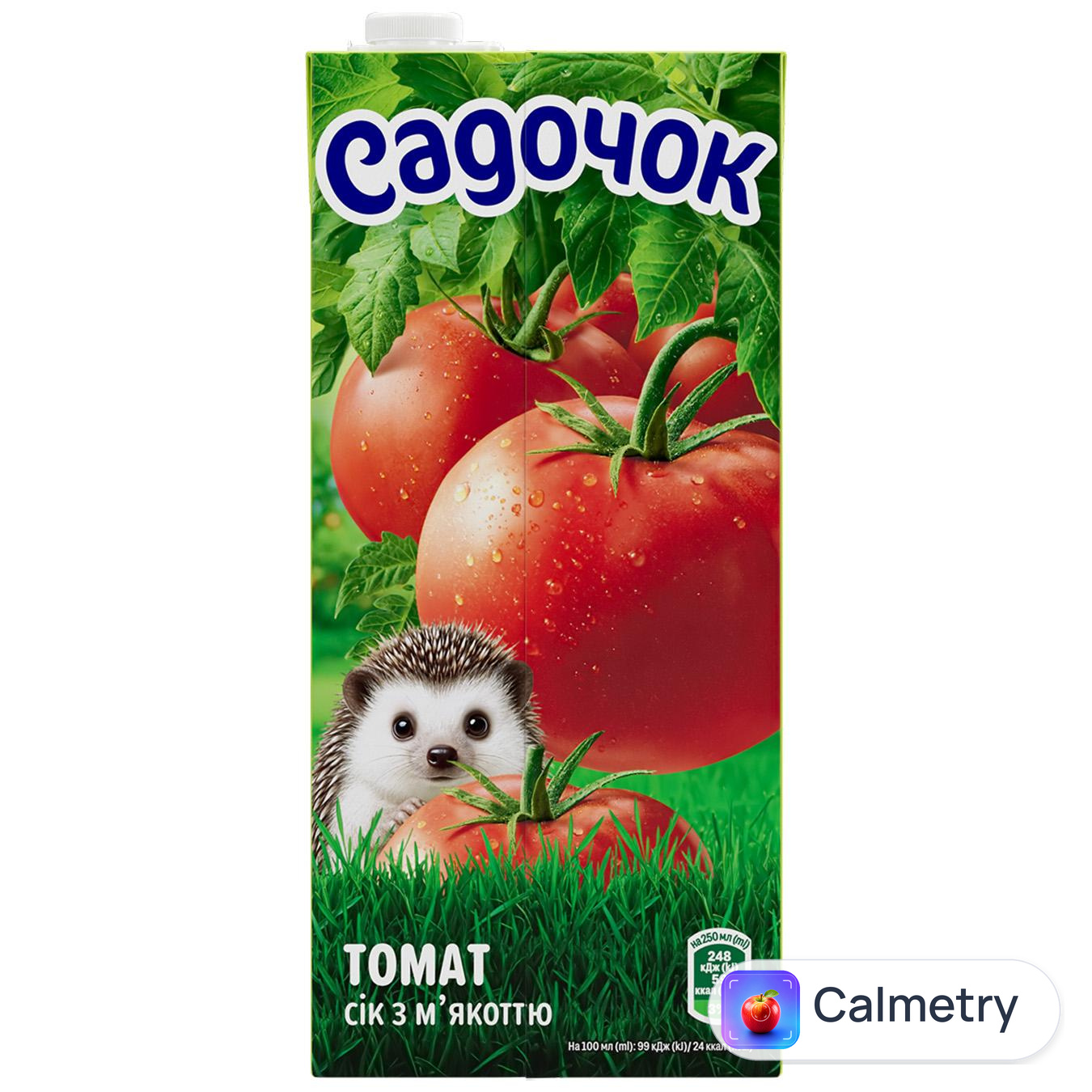 Сік Садочок томатний 0,95л — фото продукту