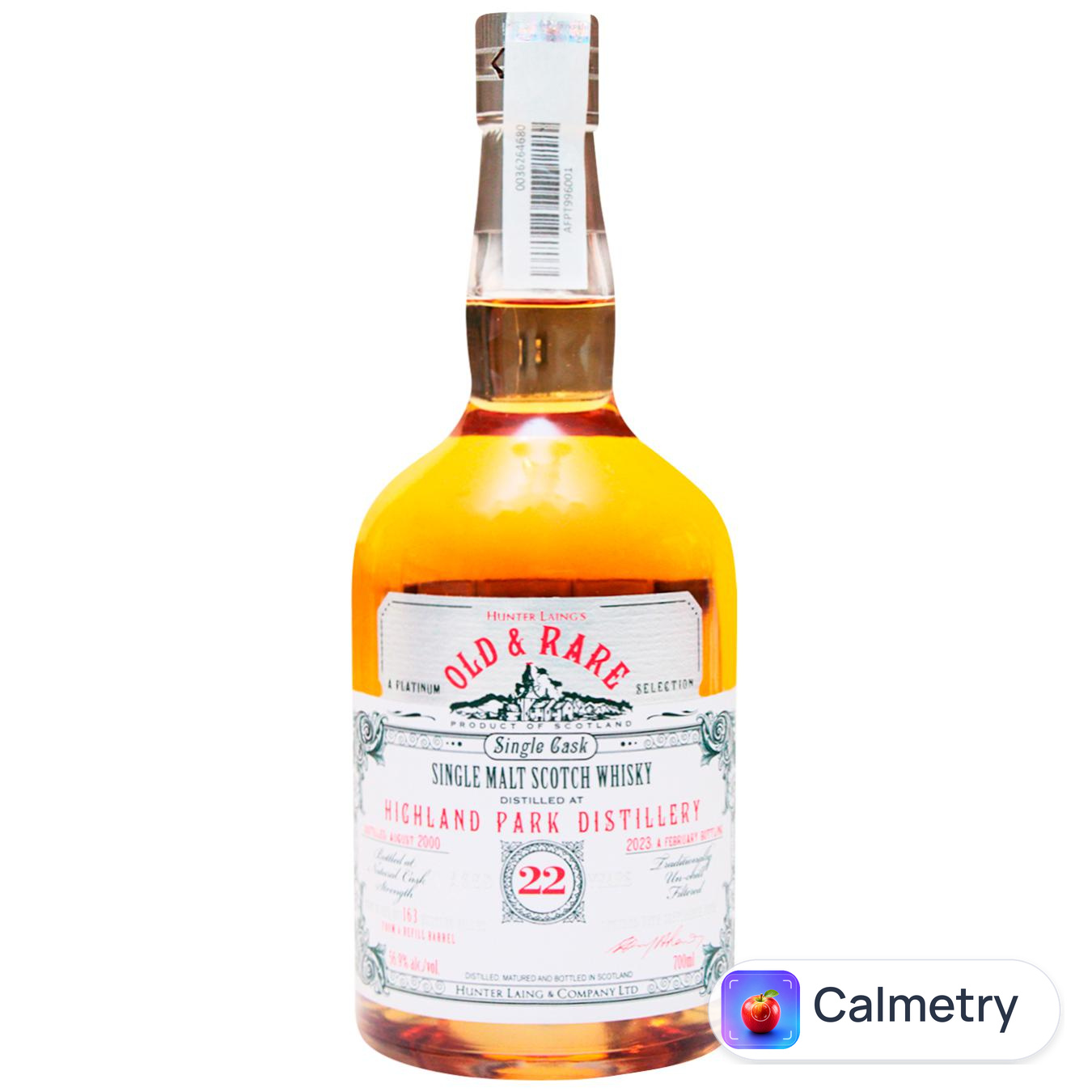 Віскі Old & Rare Higland Park 22 роки 56,9% 0,7л