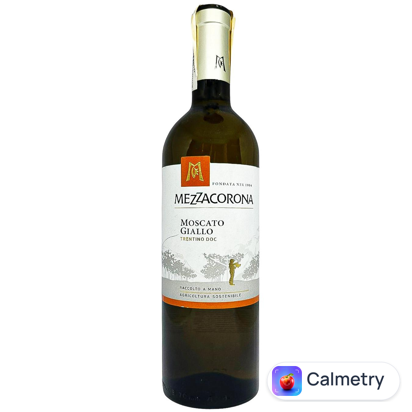 Вино Mezzacorona Moscato Giallo Trentino біле напівсолодке 10,5% 0,75л