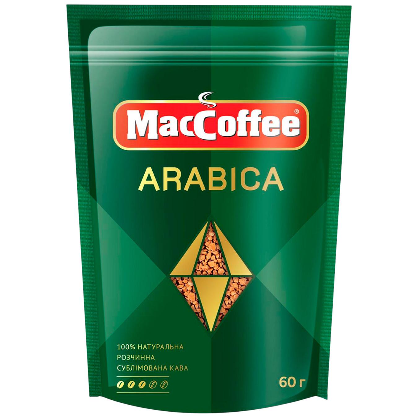 Кава розчинна MacCoffee Arabica 60г — фото продукту