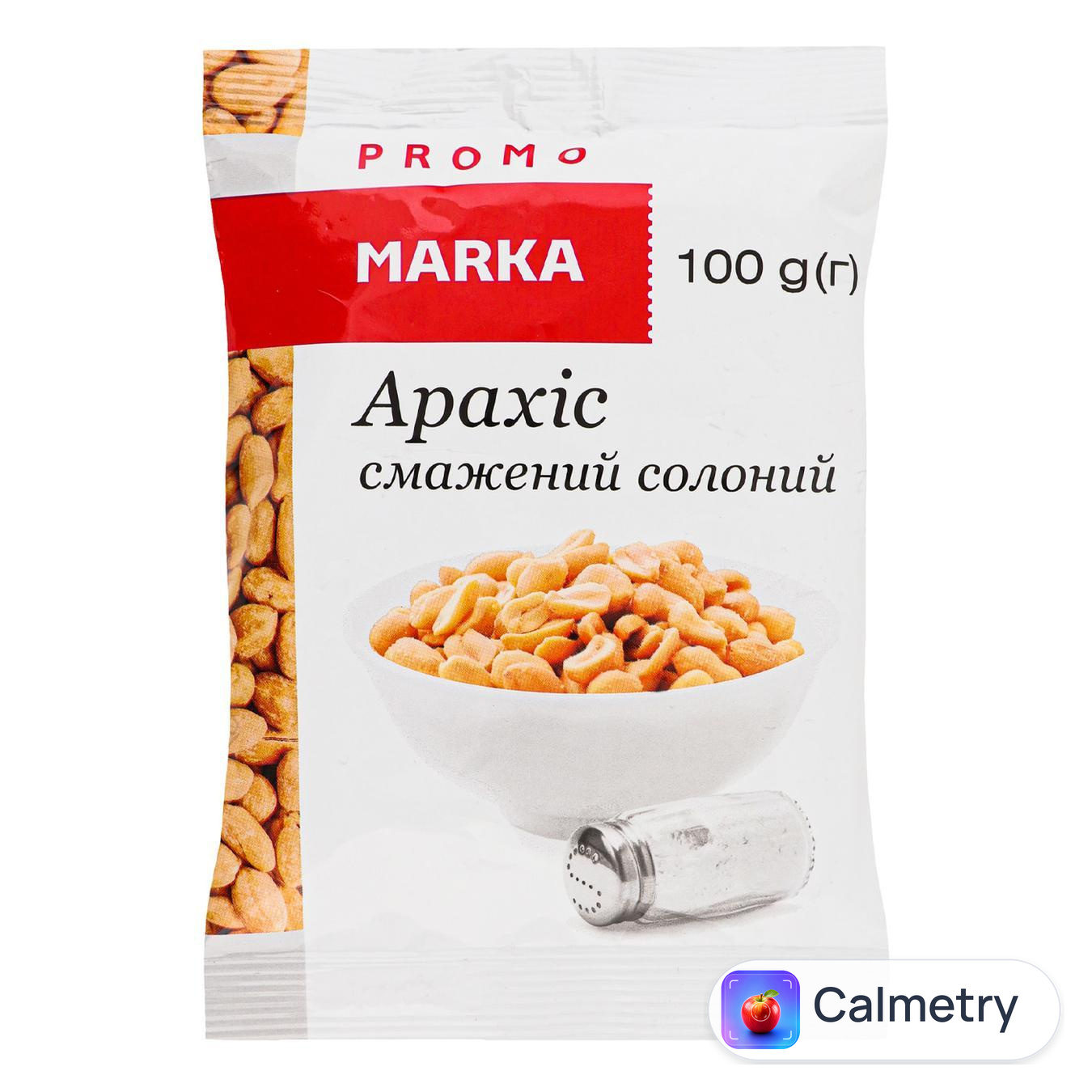 Арахіс Marka Promo смажений солоний 100г — фото продукту