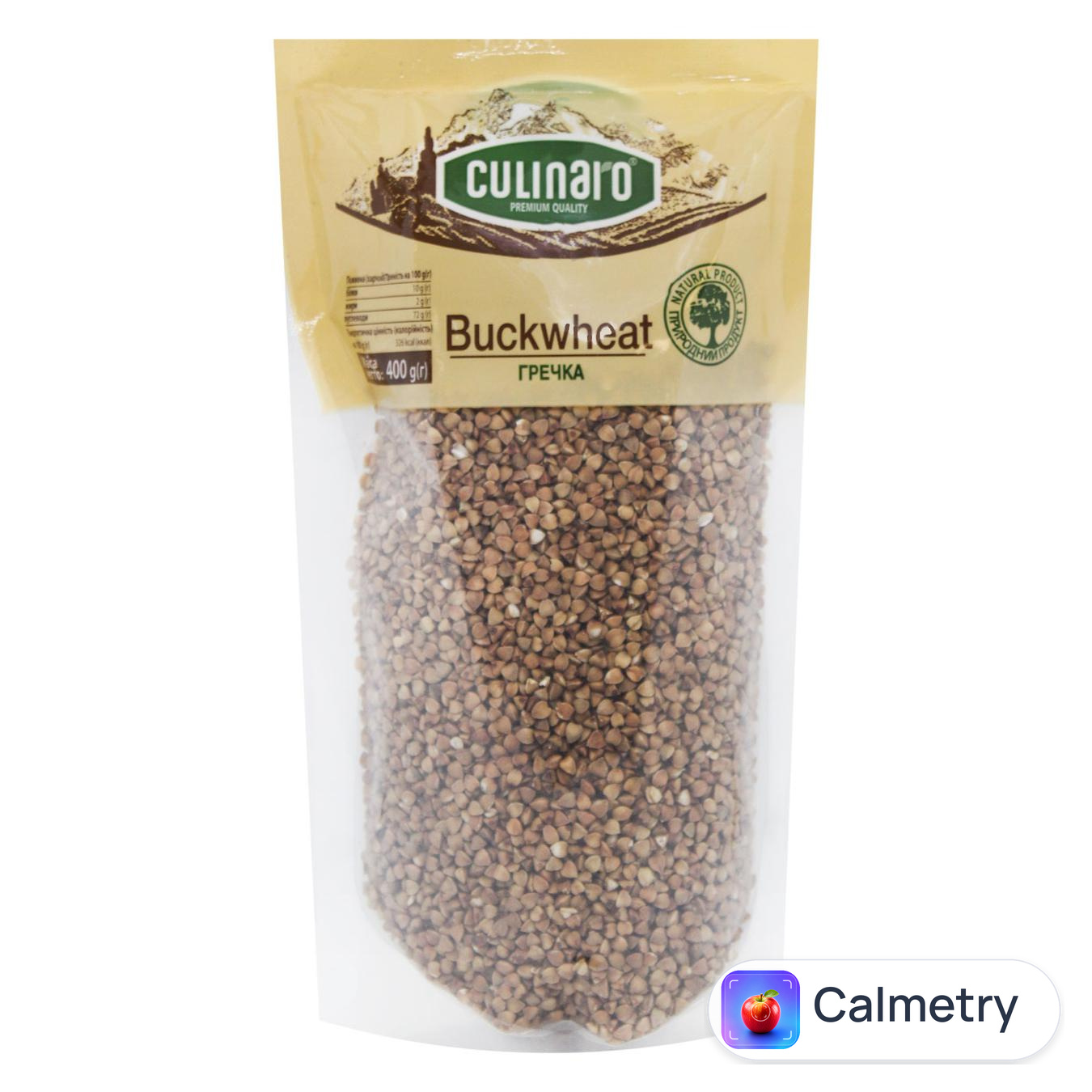 Крупа Culinaro гречана 400г