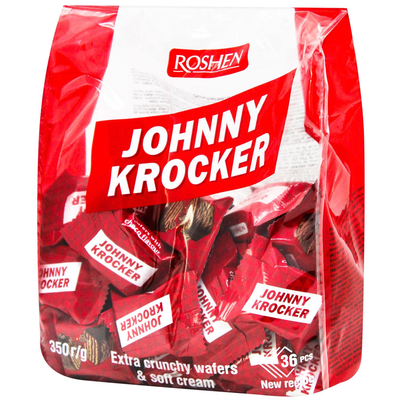 Цукерки Roshen Johnny Krocker Choco 350г — фото продукту