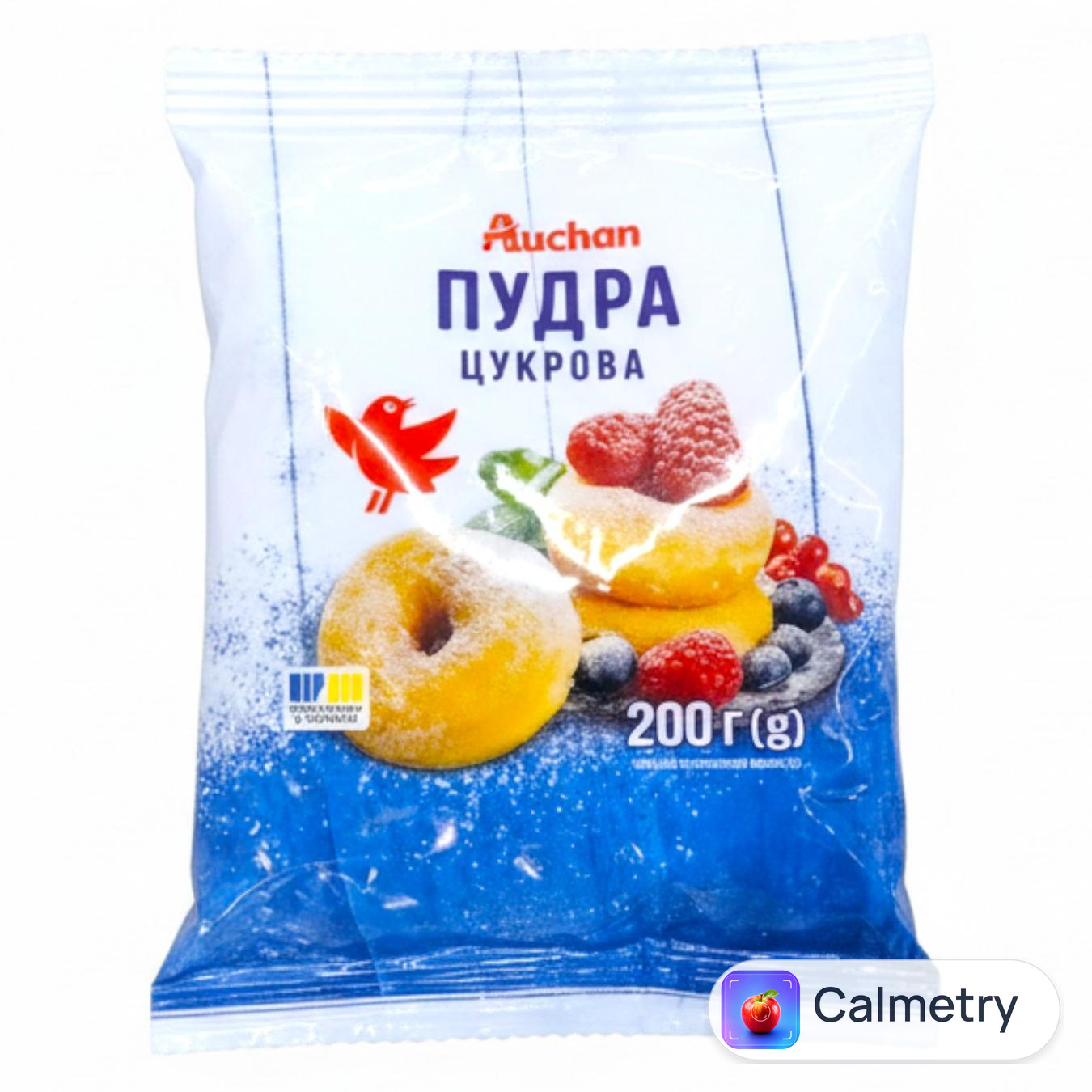 Пудра цукрова Auchan 200г