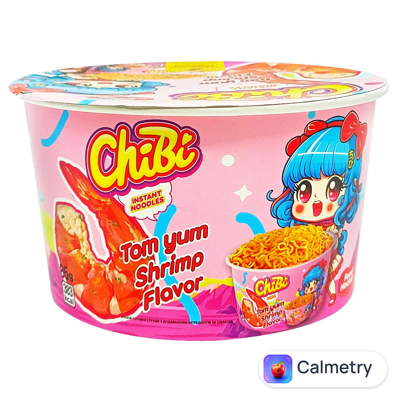 Локшина ChiBi зі смаком том ям з креветками 85г