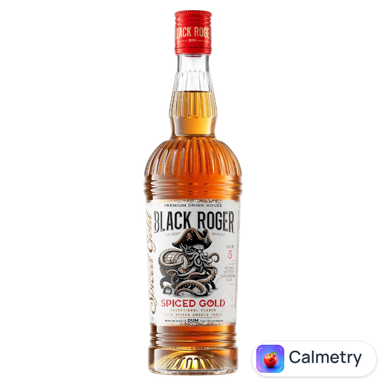 Ромовий напій Black Roger Spiced Gold 35% 0,7л