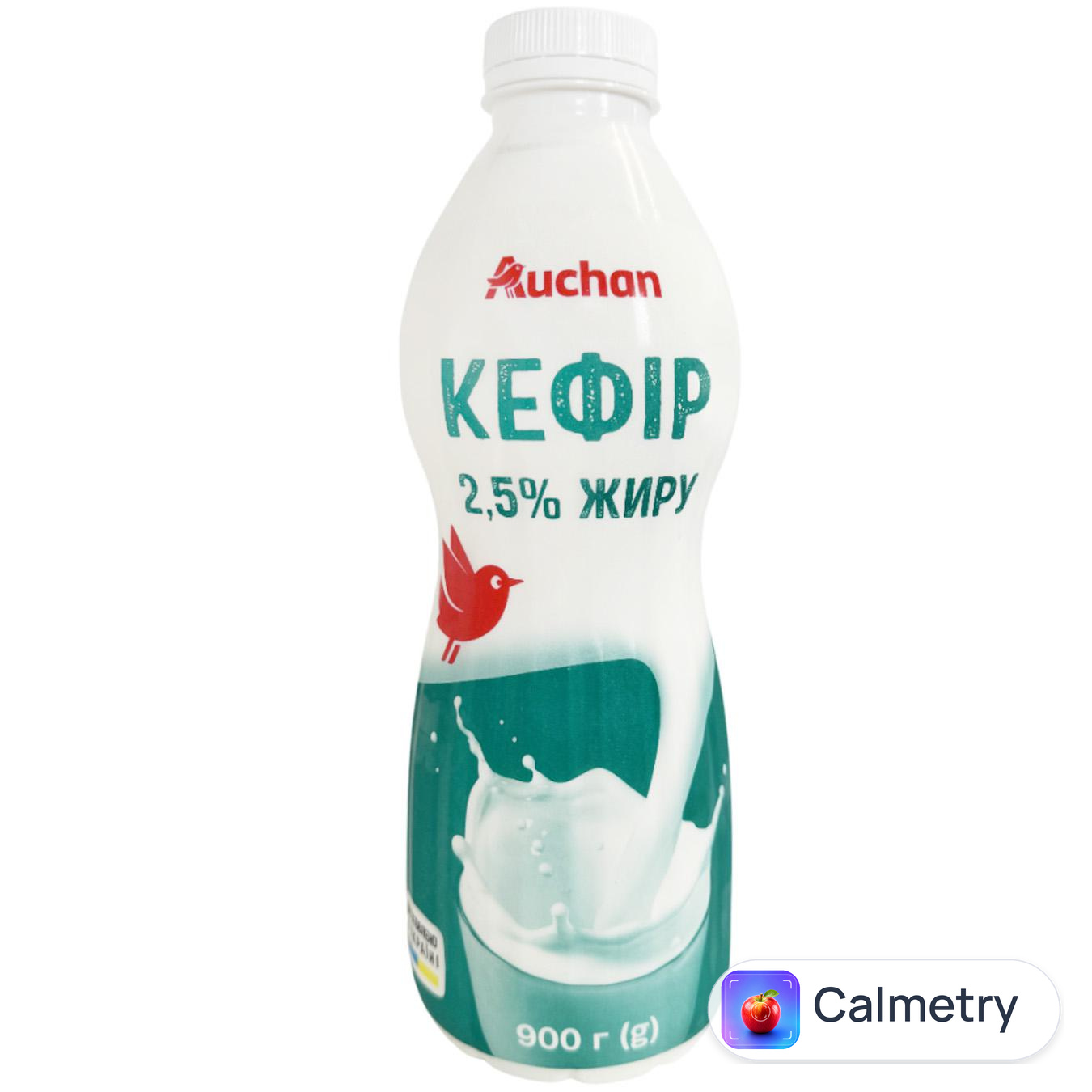Кефір Auchan 2,5% 900г