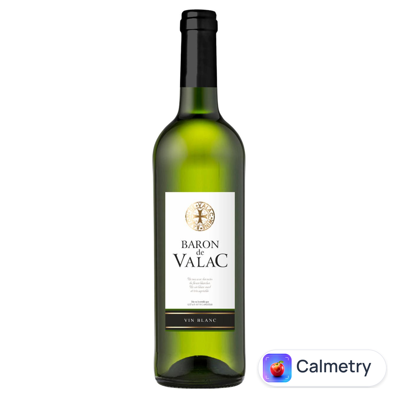 Вино Baron de Valac біле сухе 10,5% 0,75л