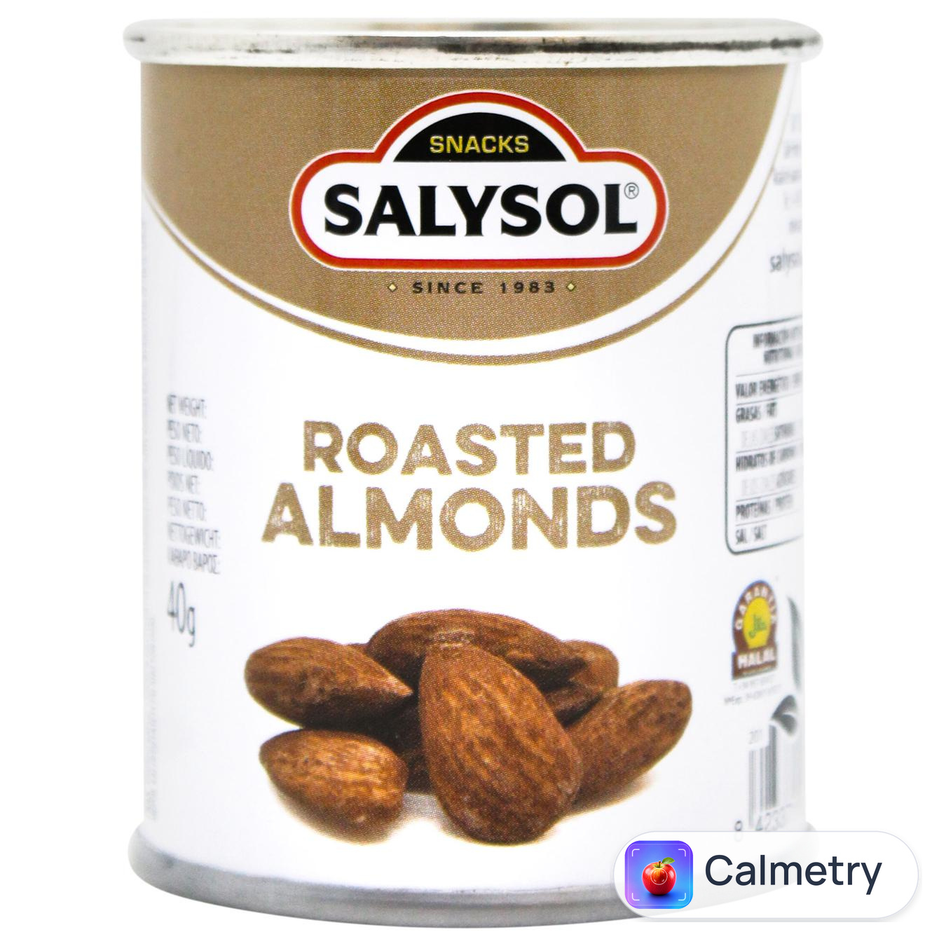 Мигдаль Salysol смажений 40г