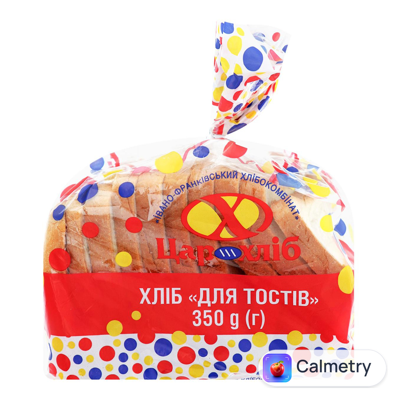 Хліб Цар Хліб Для тостів 350г