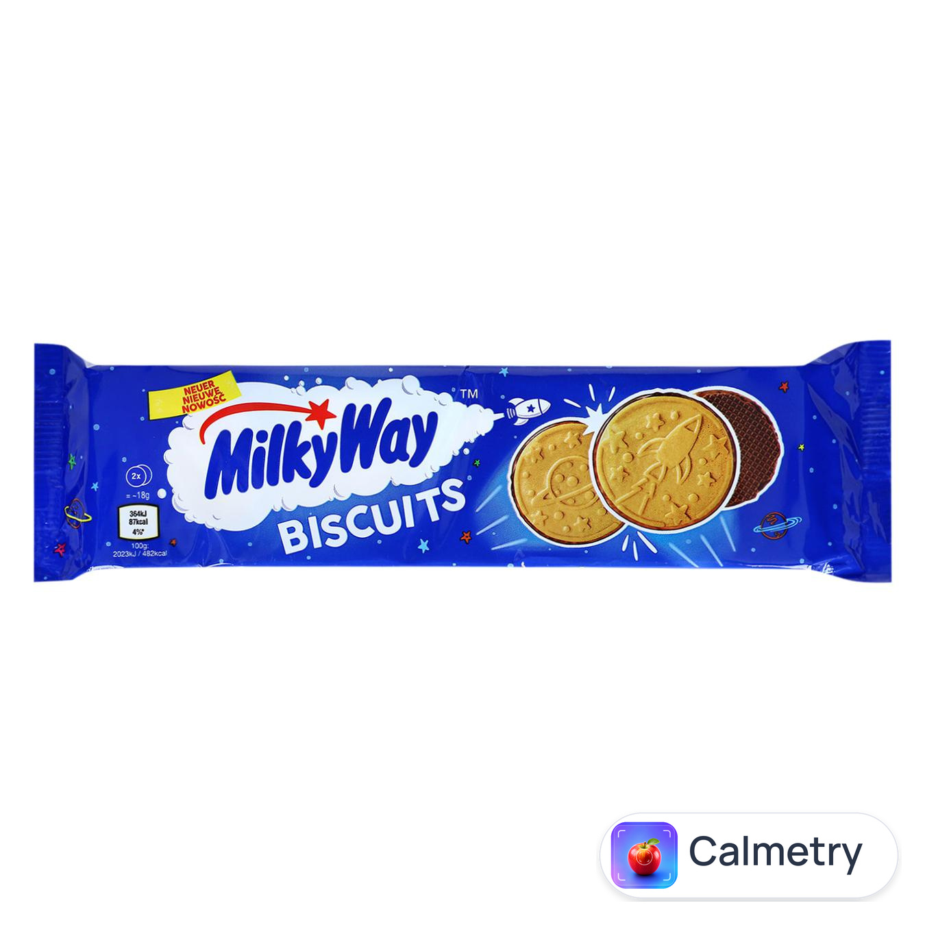Печиво Milky Way молочна начинка в молочному шоколаді 108г