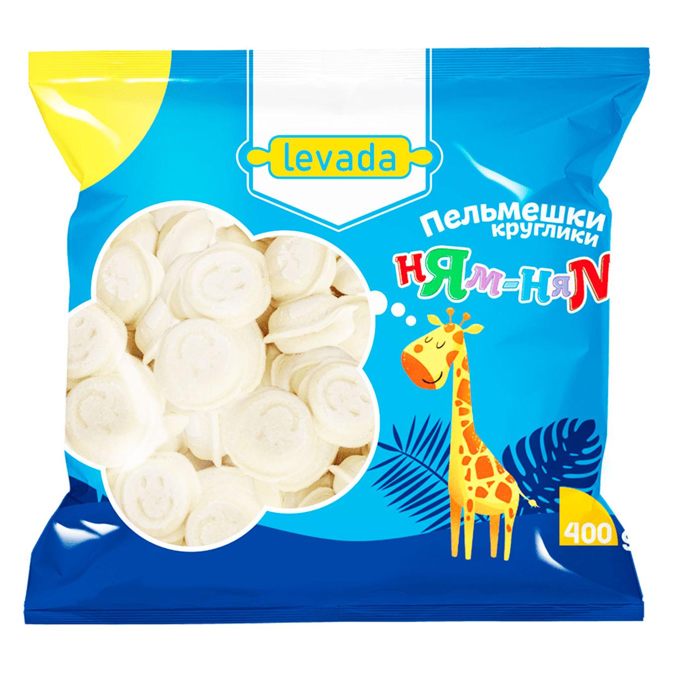 Пельмешки Левада Круглики Ням-Ням 400г — фото продукту