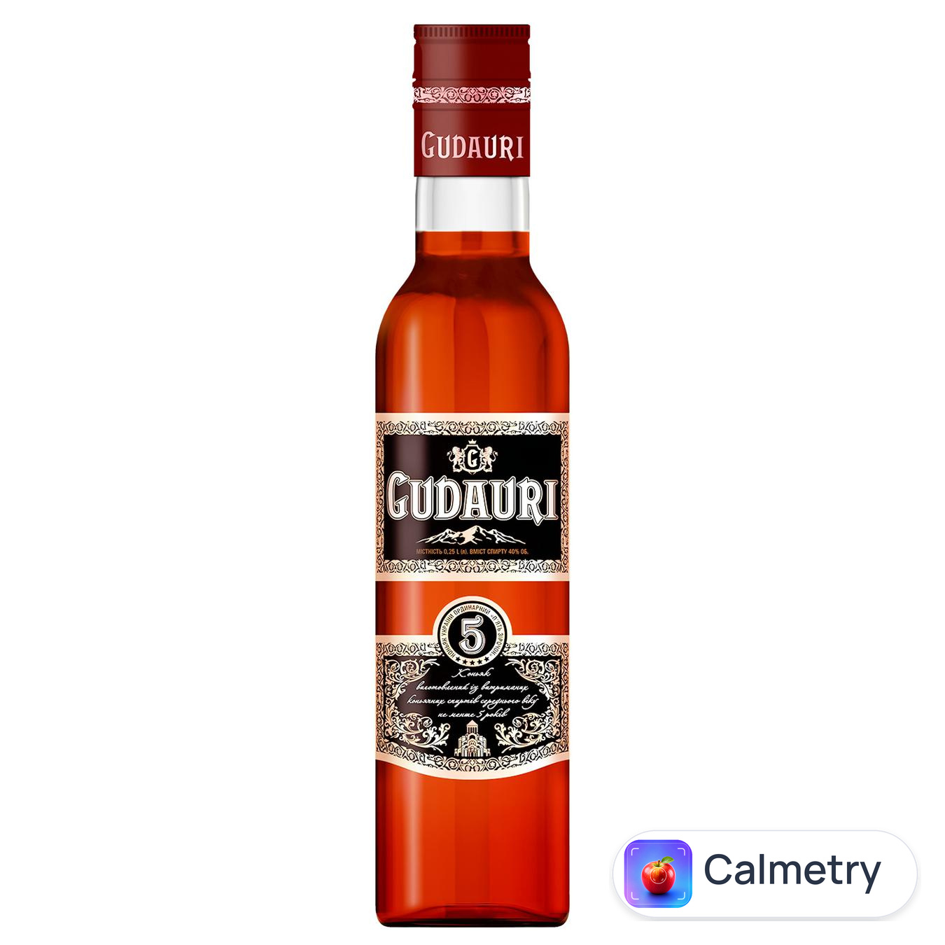 Коньяк Gudauri 5 років 40% 250мл
