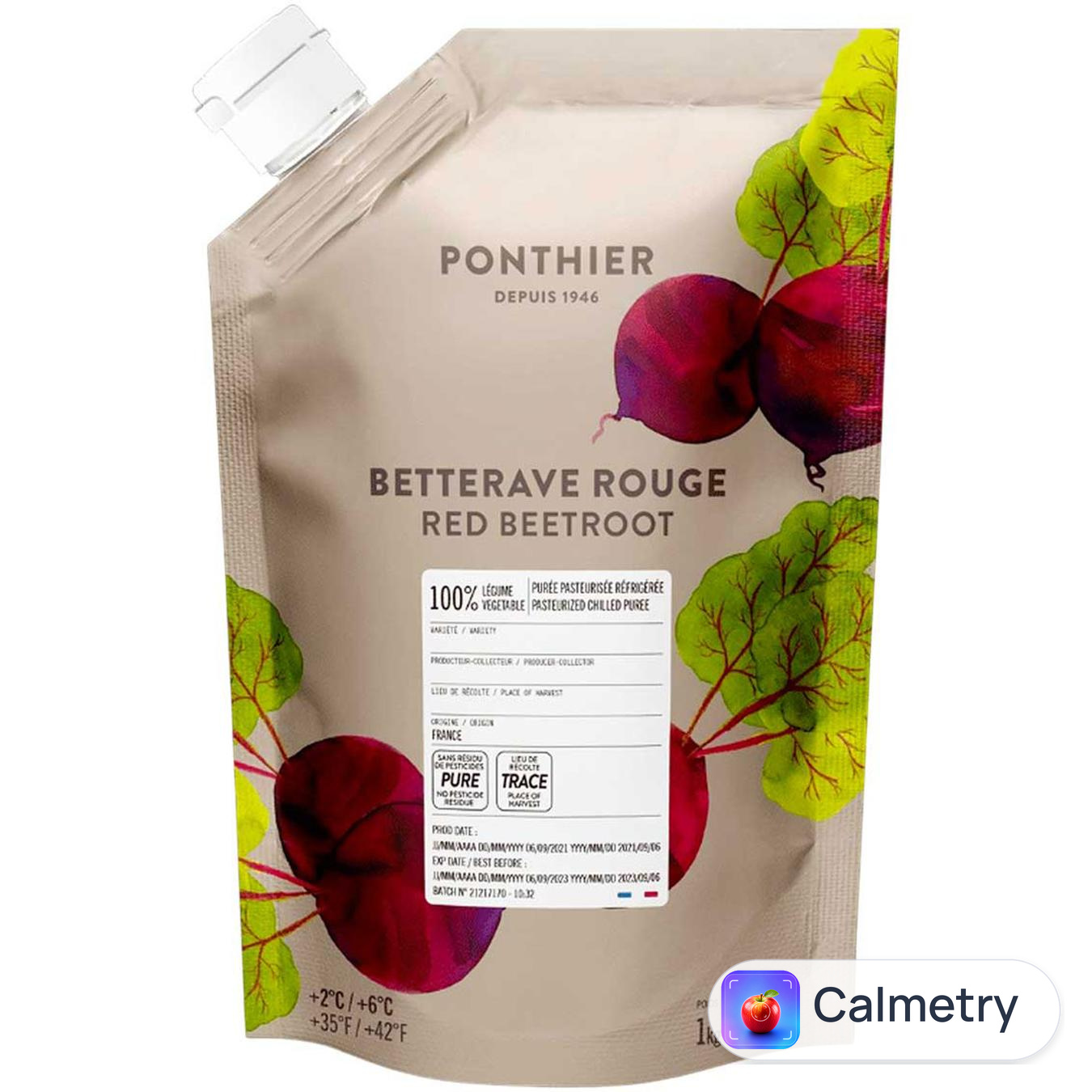 Пюре Ponthier Буряк 1кг