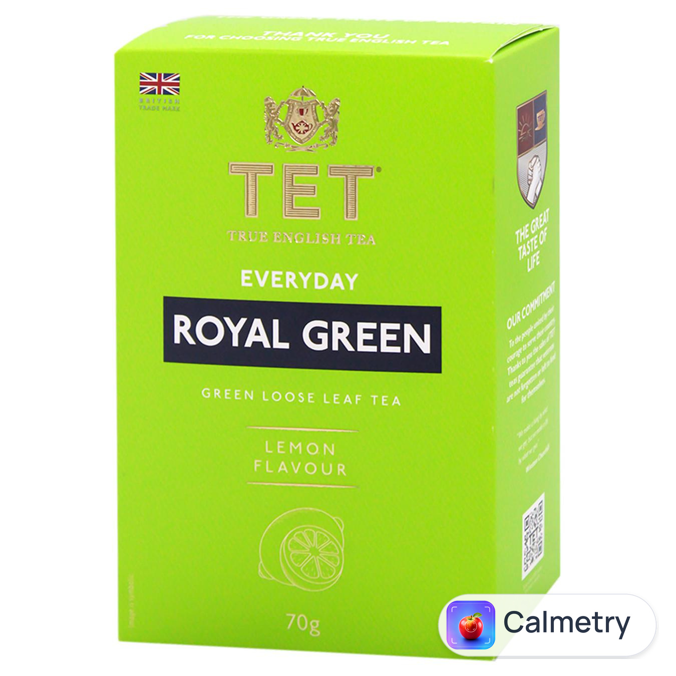 Чай зелений ТЕТ Everyday Royal Green Лимон 70г