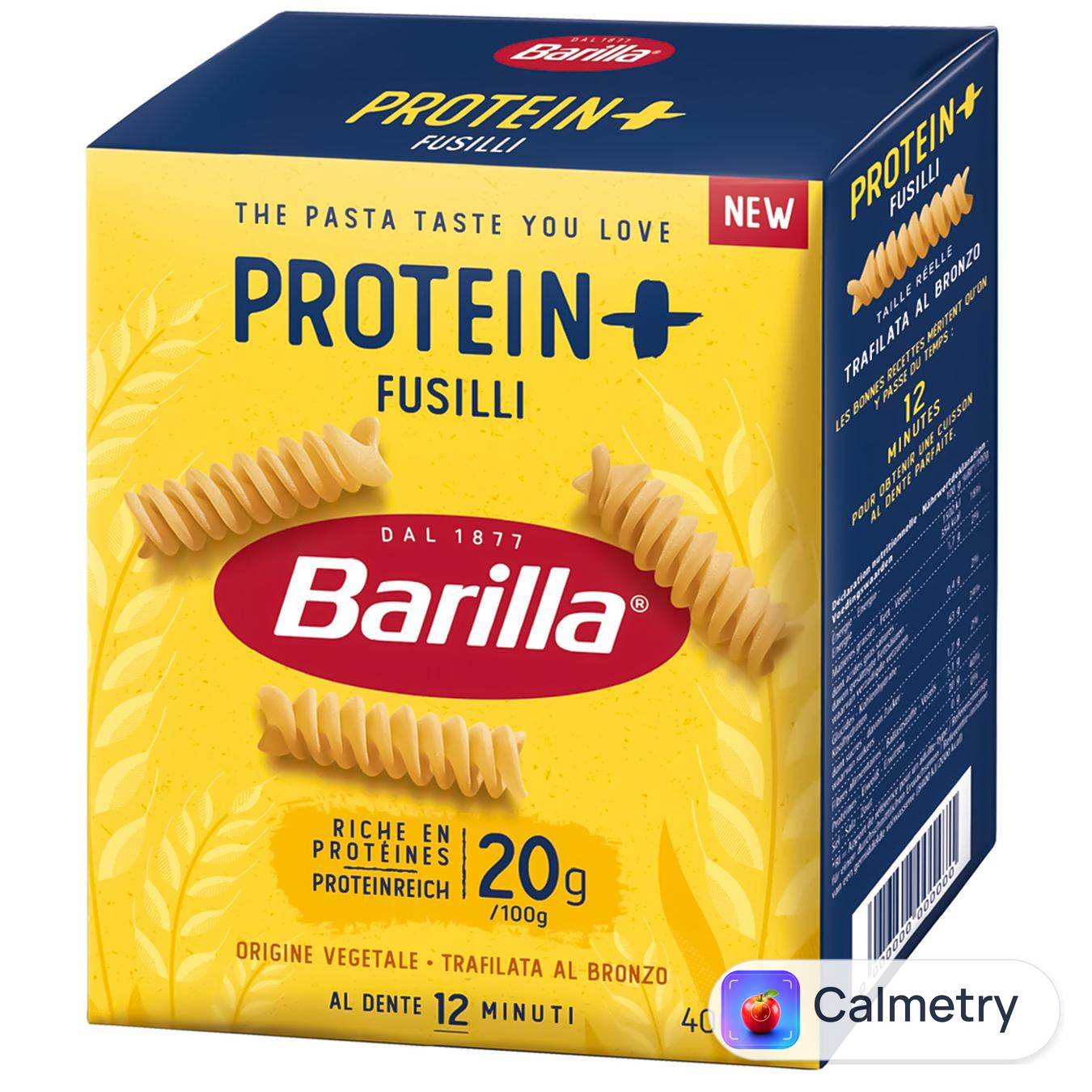 Макаронні вироби Barilla Protein+ Fusilli 400г — фото продукту
