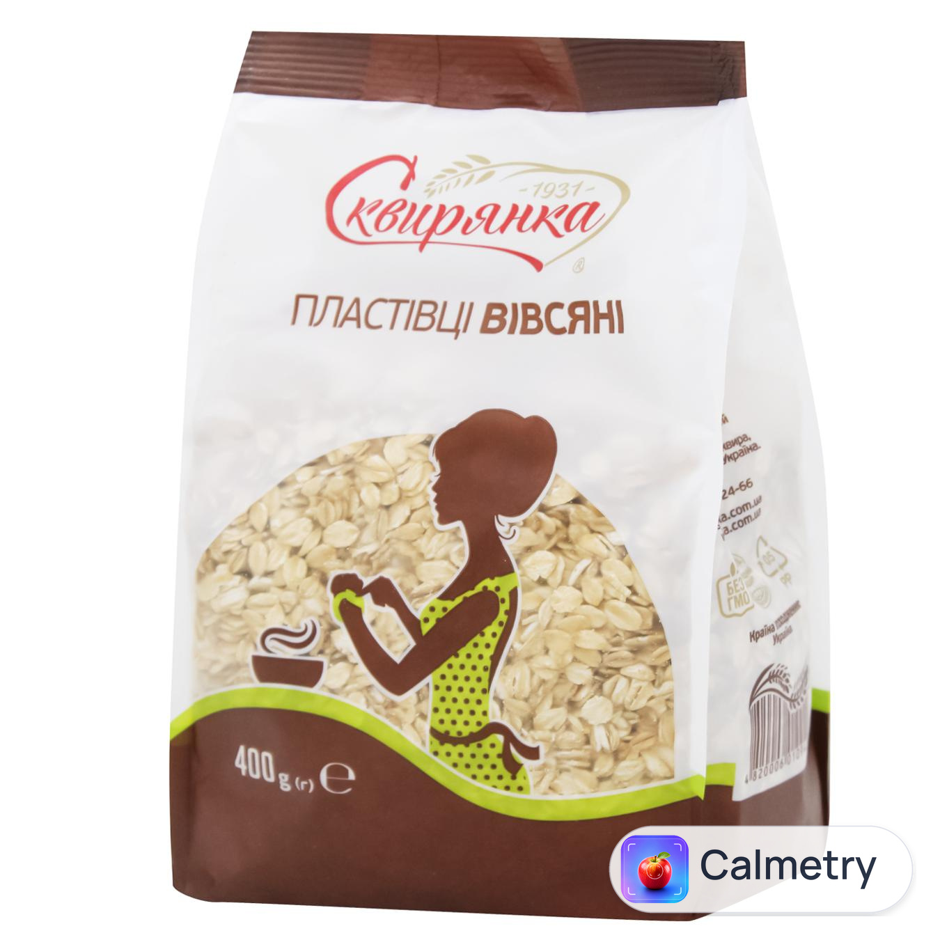 Пластівці вівсяні Сквирянка 400г