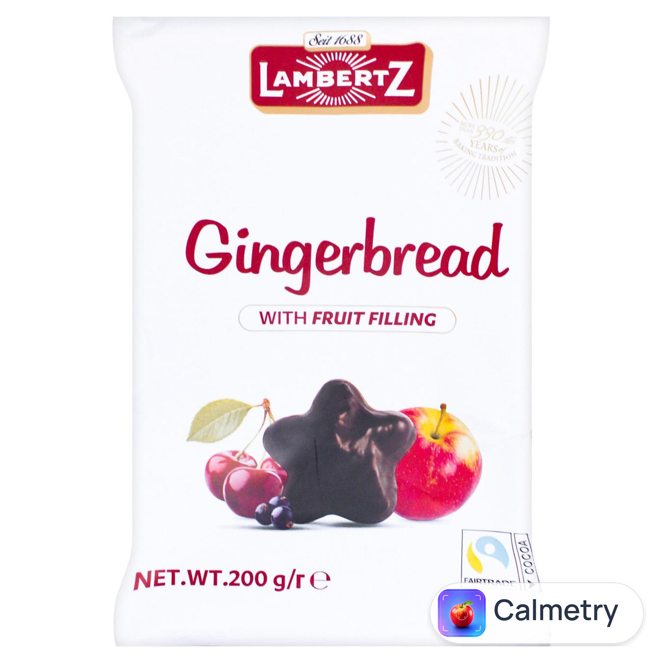 Пряники Lambertz Асорті з фруктовою начинкою 200г — фото продукту