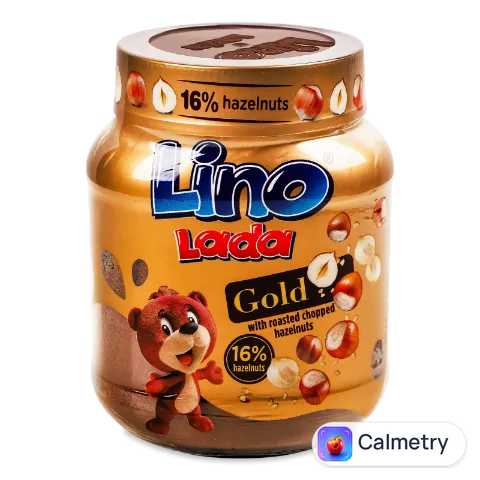 Паста Lino Lada Gold горіхова з какао і фундуком
