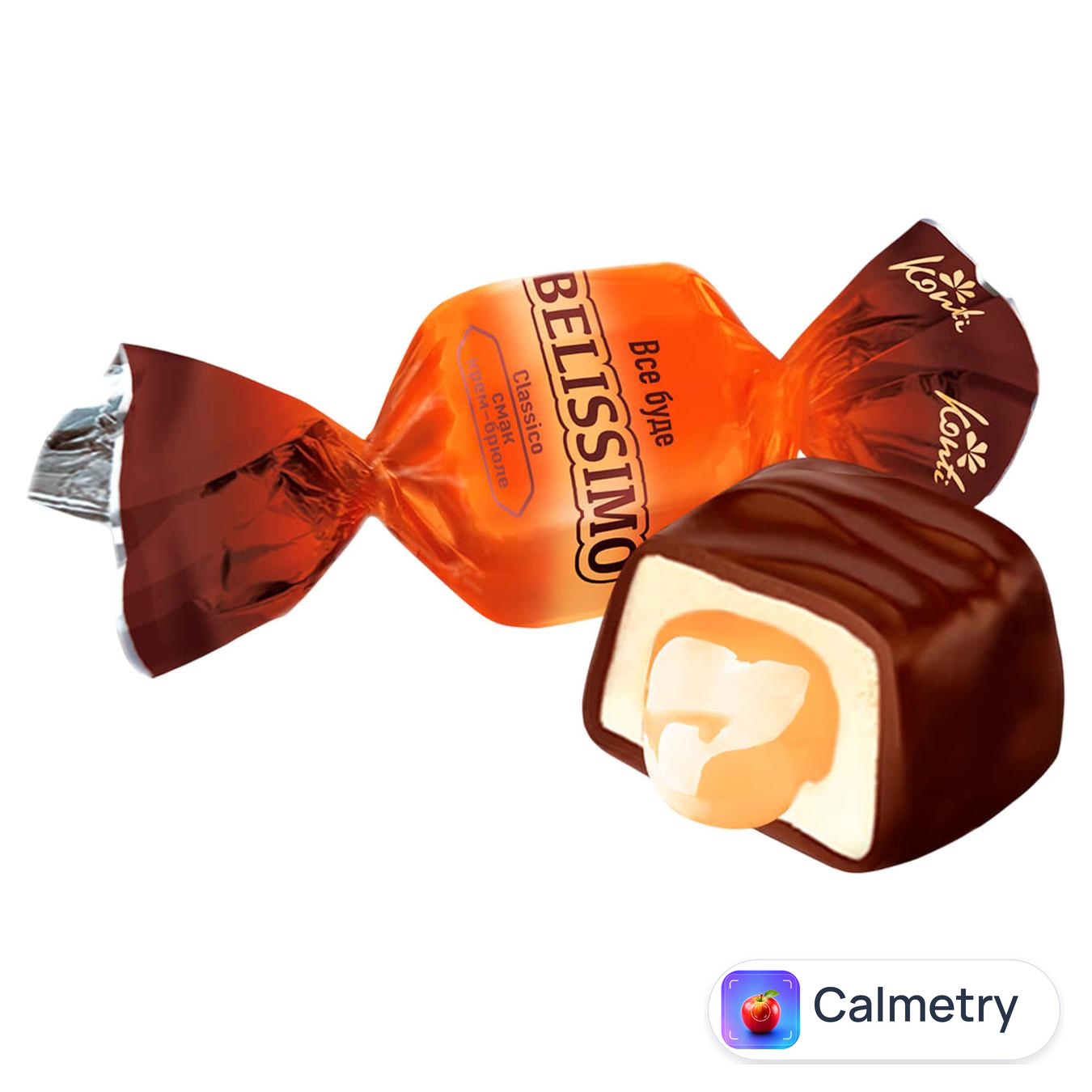 Цукерки Konti Belissimo Сlassico смак крем-брюле