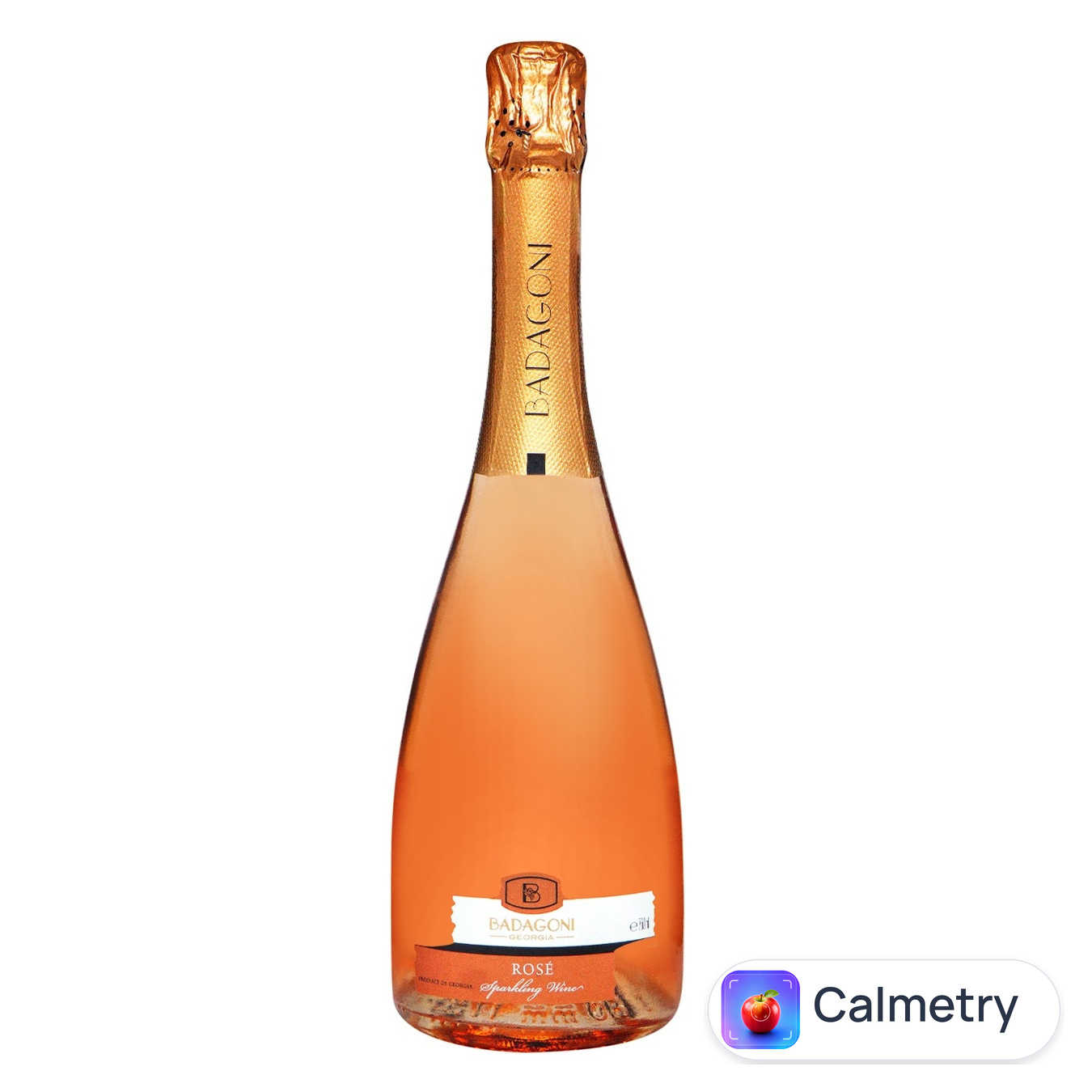 Вино ігристе Badagoni Rose рожеве напівсолодке 11% 0,75л
