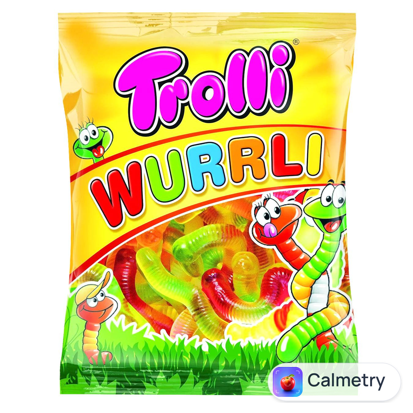 Мармелад Trolli Черв'ячки з фруктовим соком 200г