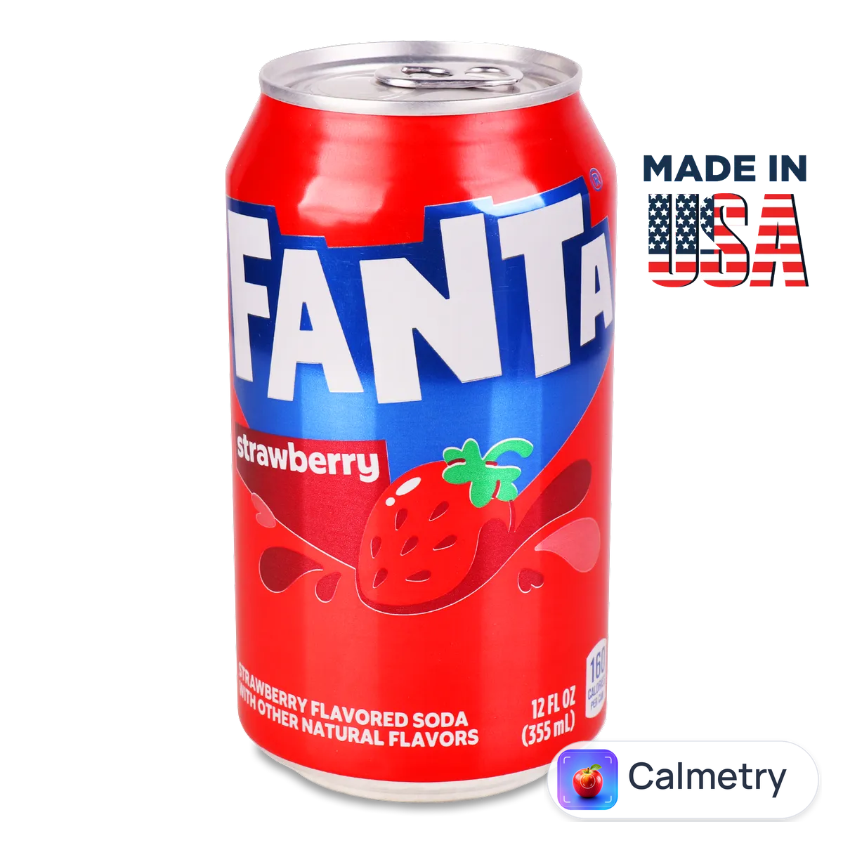 Напій Fanta Strawberry з/б 0,355л