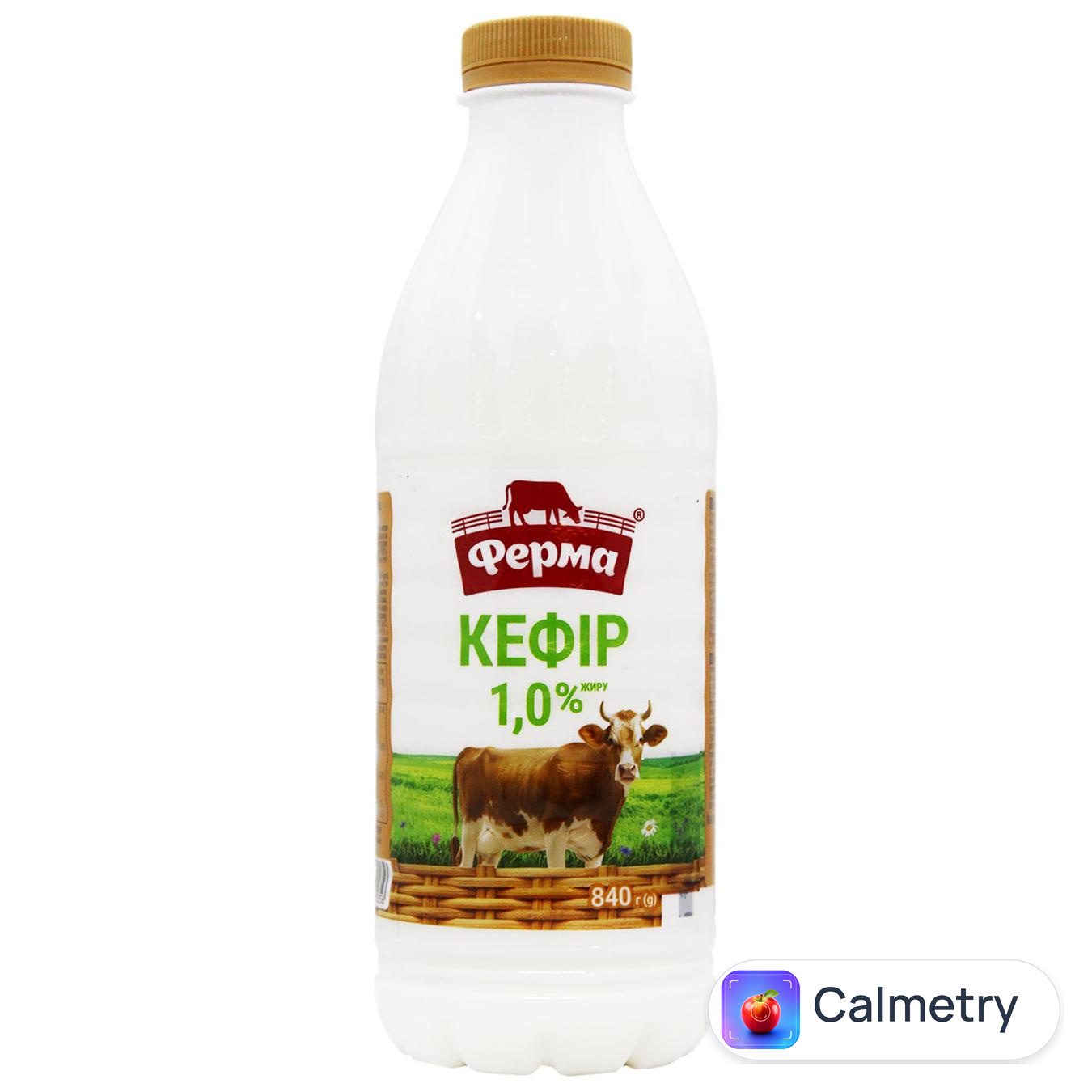 Кефір Ферма 1% 840г — фото продукту