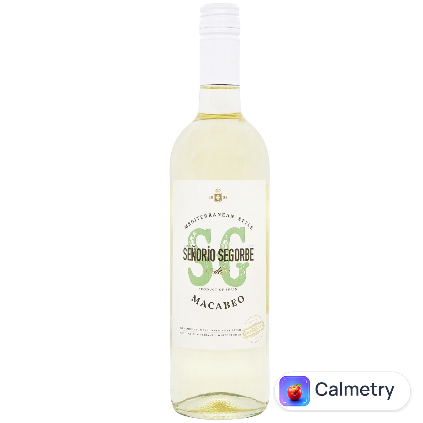 Вино Senorio de Segorbe Macabeo біле сухе 11% 0,75л