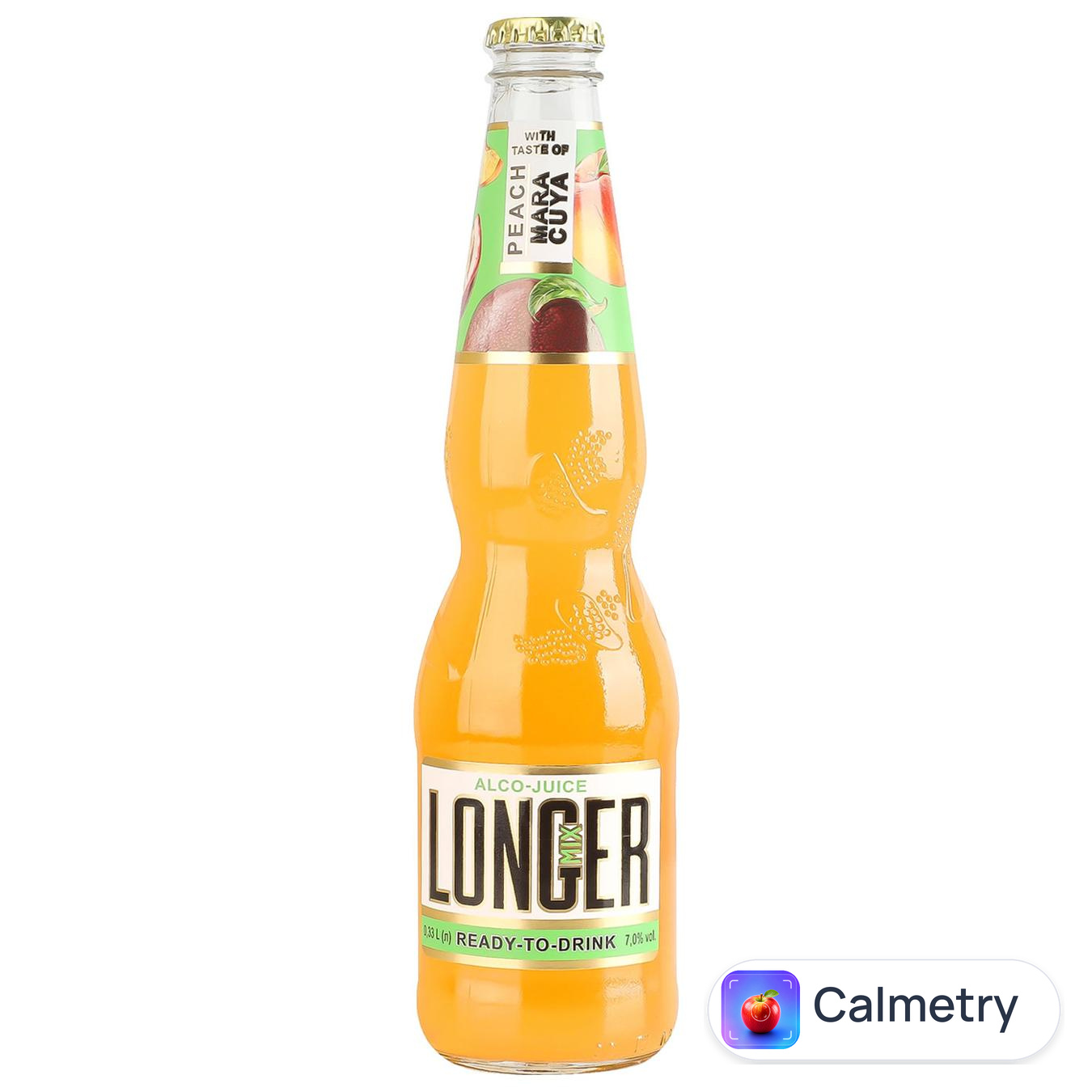 Напій слабоалкогольний LongMixer Персик-маракуйя 7% 0,33л