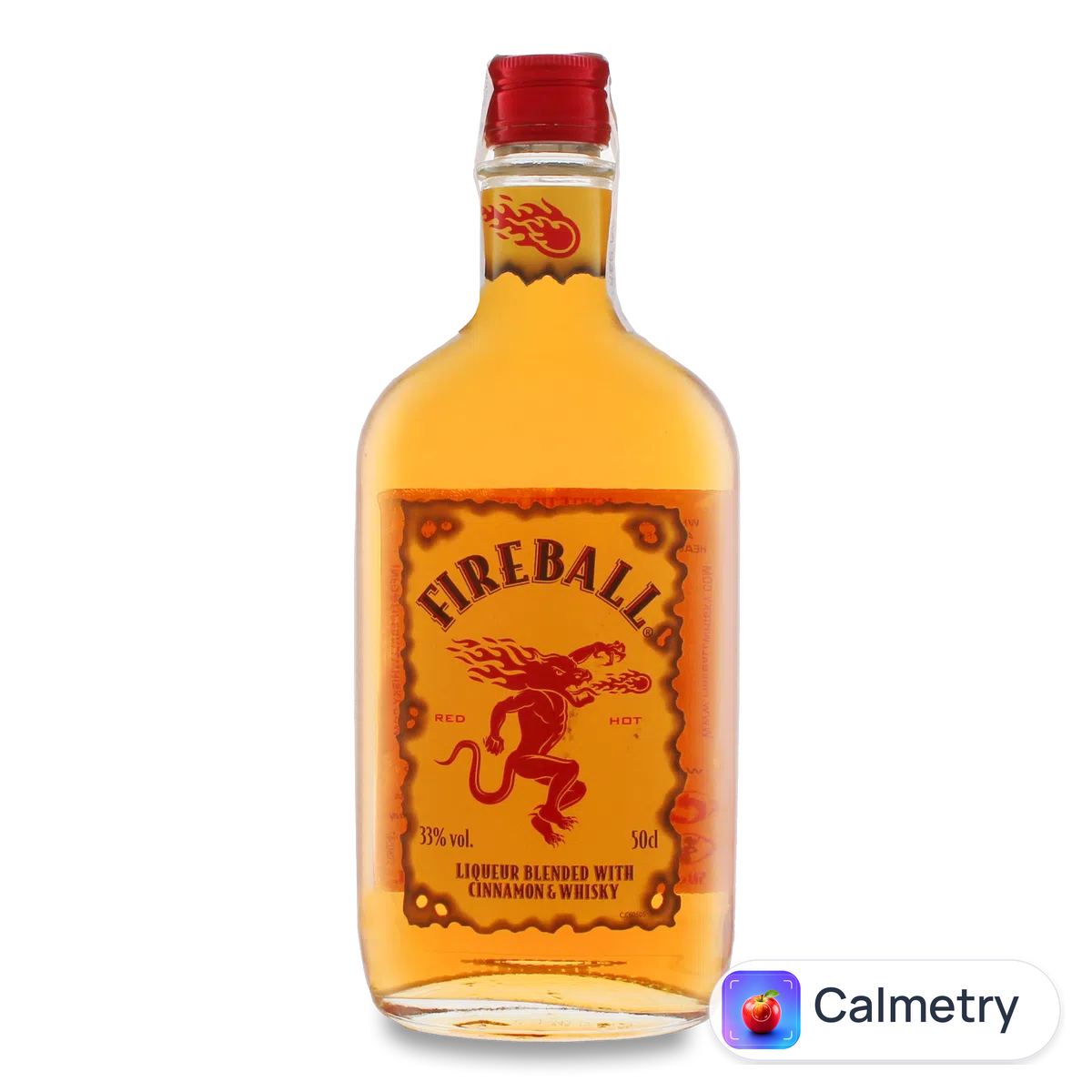 Напій на основі віскі Fireball Cinnamon Whisky 0,5л