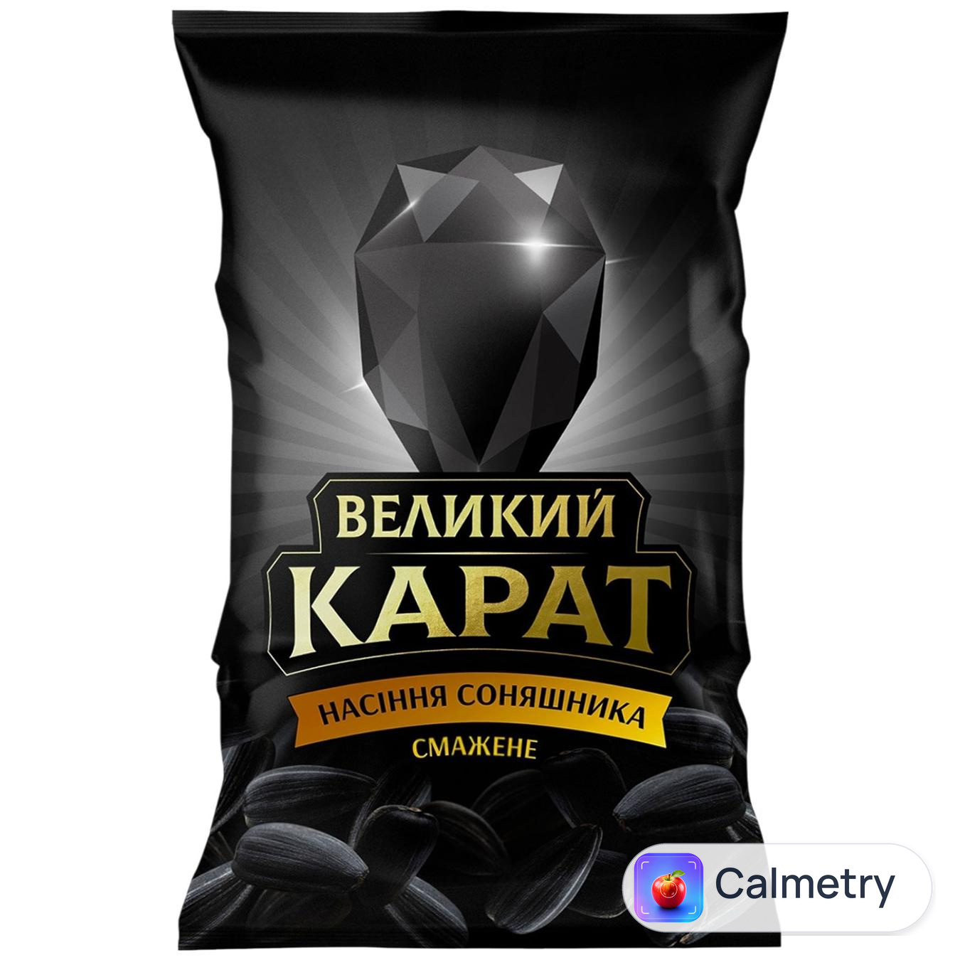 Насіння соняшника Великий Карат смажене 160г