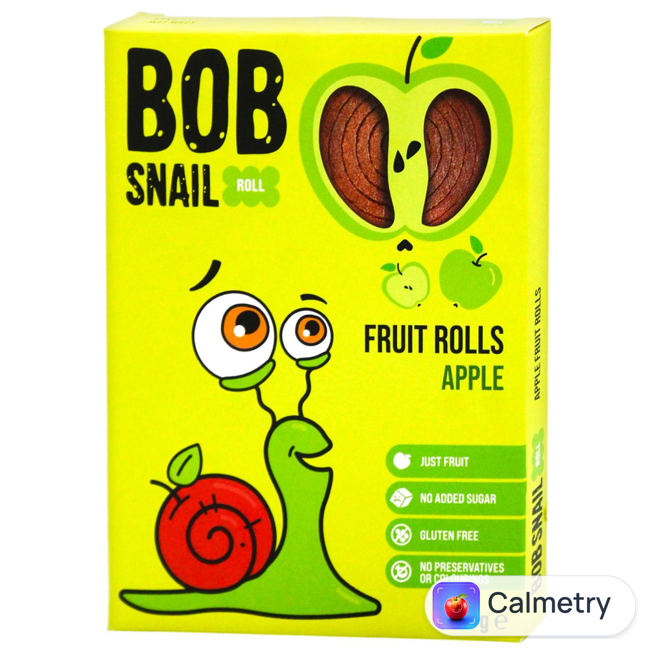 Цукерки Bob Snail натуральні яблучні 60г