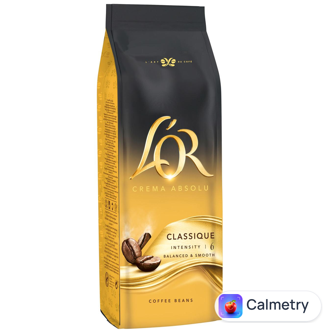Кава в зернах L'OR Crema Absolu Classique 500г — фото продукту