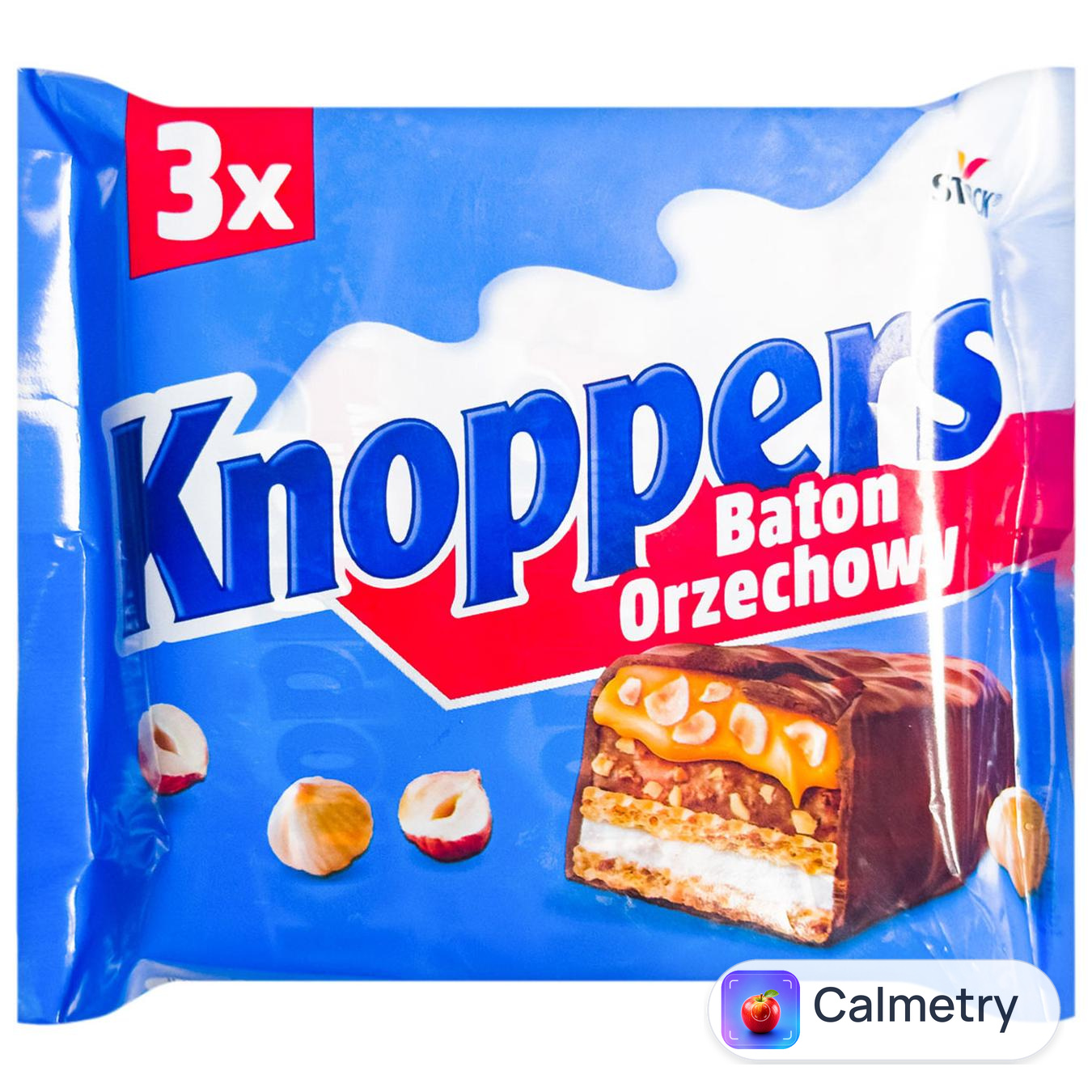 Батончик Knoppers Класичний 40г х 3шт — фото продукту