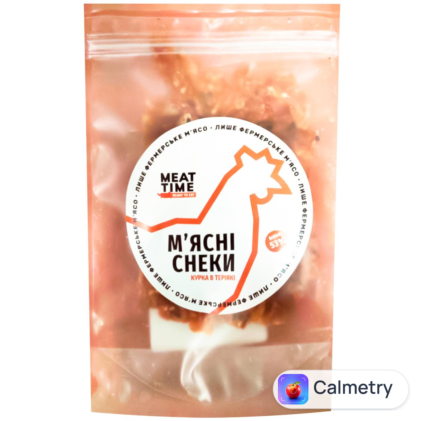 Снеки м'ясні Meat Time Курка в теріякі 30г