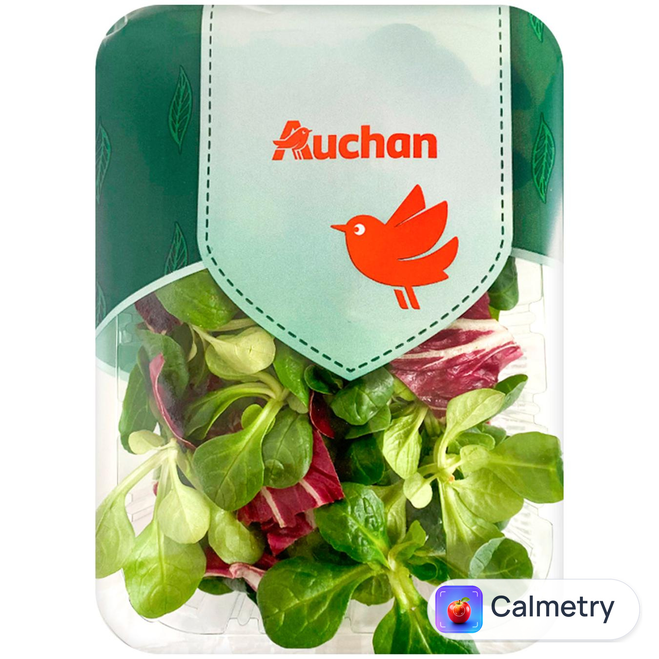 Салат Auchan Мікс рошпонка з радічіо 75г