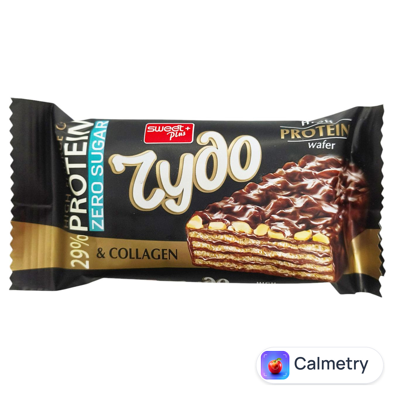 Вафлі Sweet Plus протеїнові з арахісом 48г